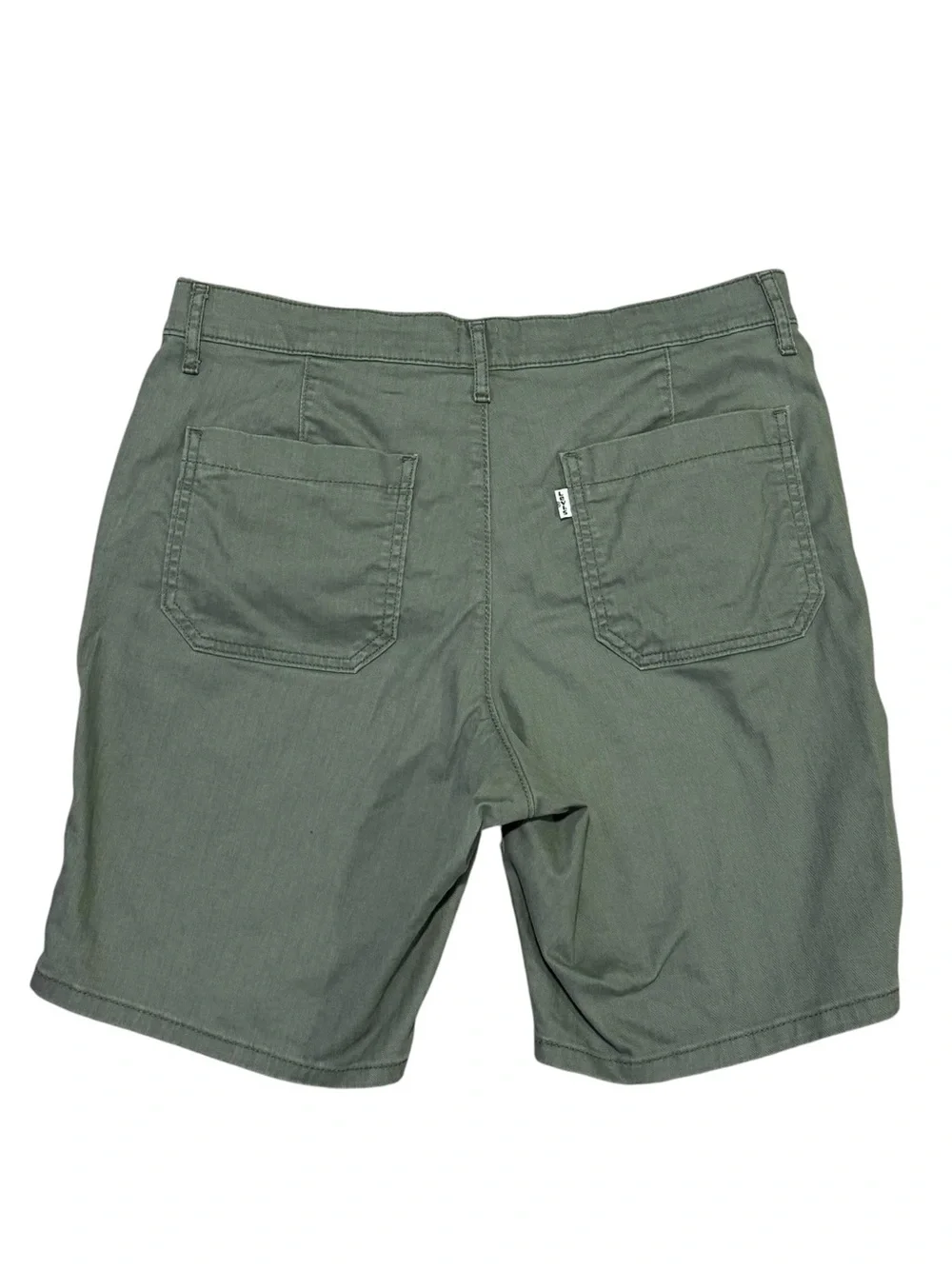 LEVI’S Chino Shorts 34 Olive (Tagged W30) $65 Retail NWOT